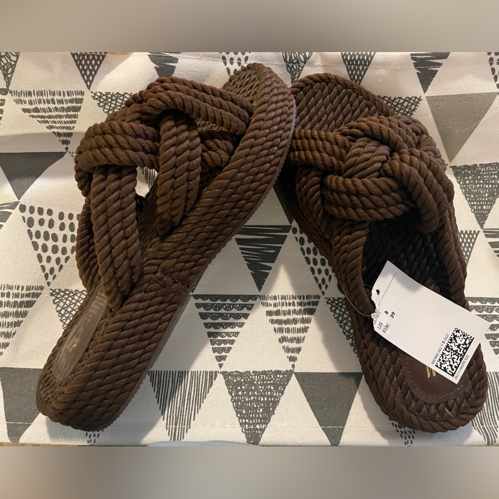 COPY - H&M Fabric Rope Sandals Sz 8